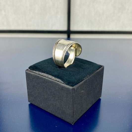 Handcrafted Silver-Plated Spoon Ring | Shinzō