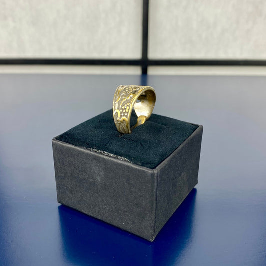 Handcrafted Silver-Plated Spoon Ring | Ginkiryū