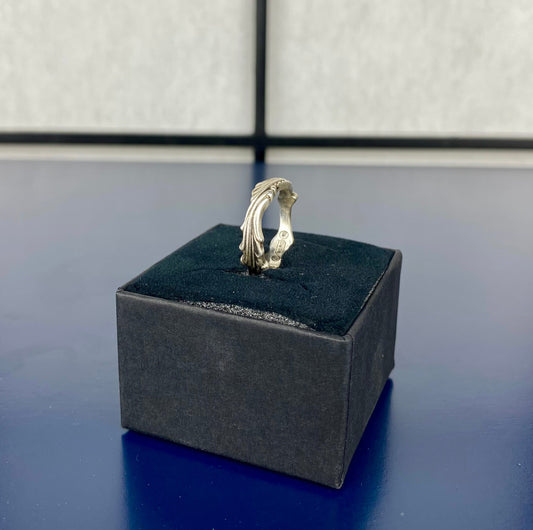 Handcrafted Silver-Plated Spoon Ring | Edanari