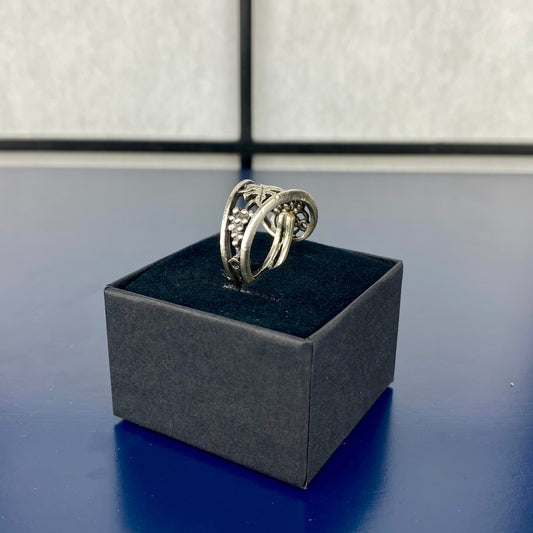 Handcrafted Silver-Plated Spoon Ring | Aki
