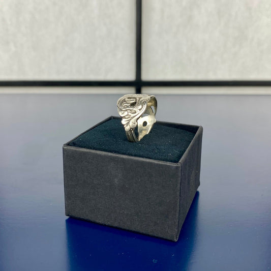 Handcrafted Silver-Plated Spoon Ring | Kurēn