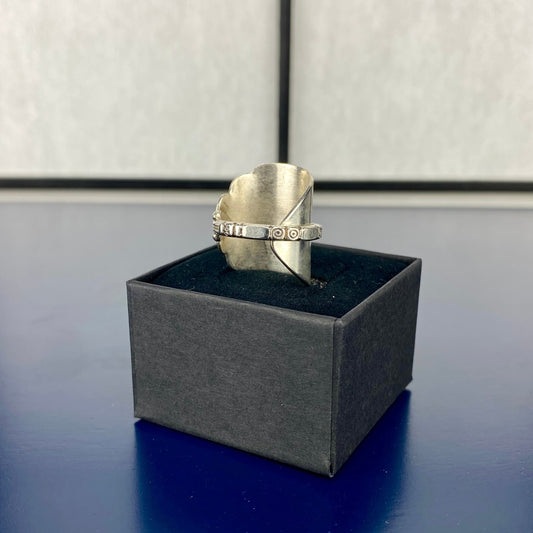 Handcrafted Silver-Plated Spoon Ring | Kizuna