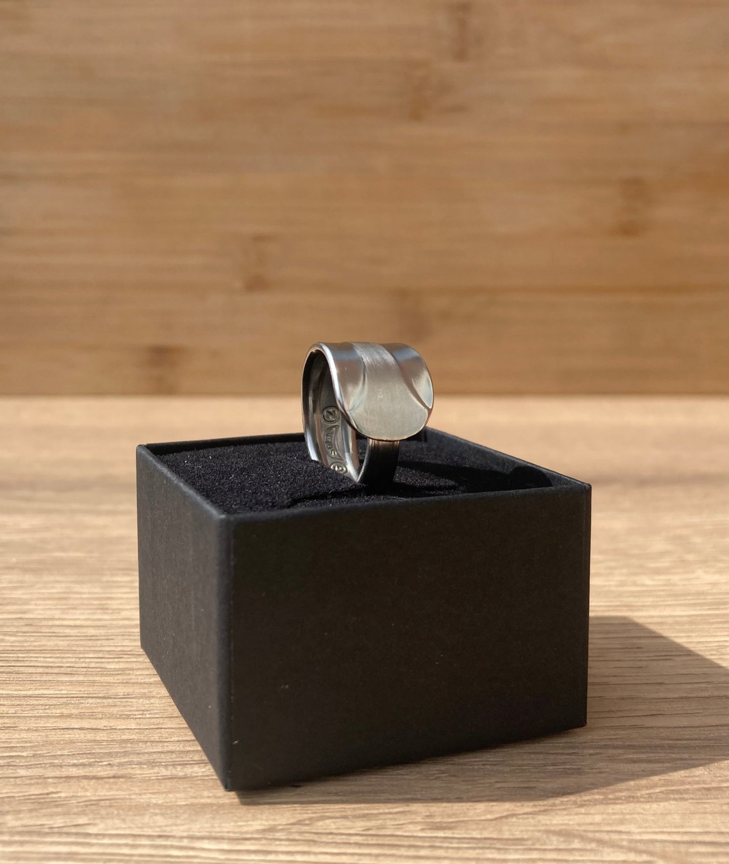 Handcrafted Vintage Spoon Ring - Stainless Steel | Osu