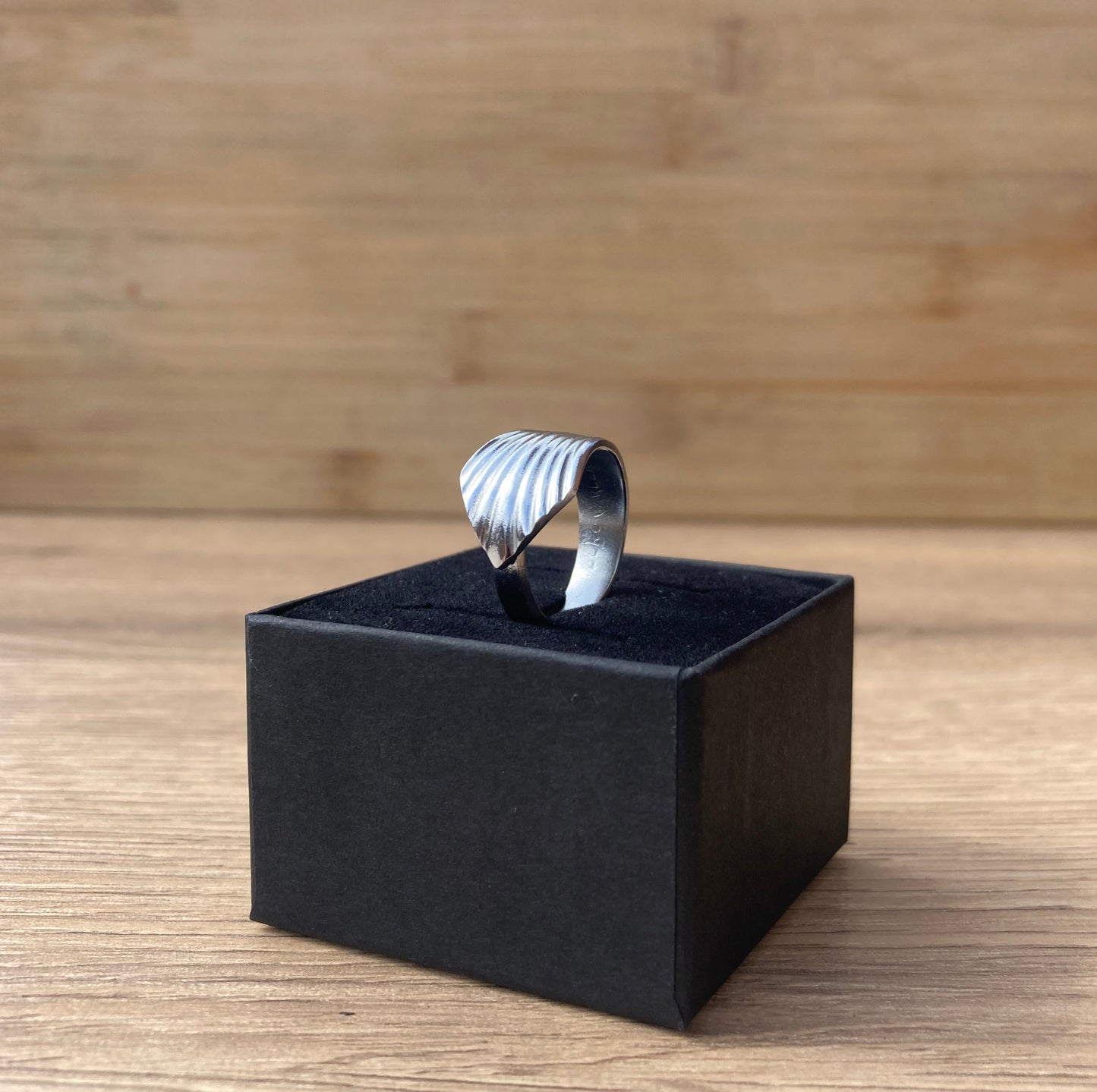 Handcrafted Vintage Spoon Ring - Stainless Steel | Toga