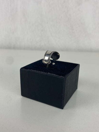 Handcrafted Silver-Plated Spoonring