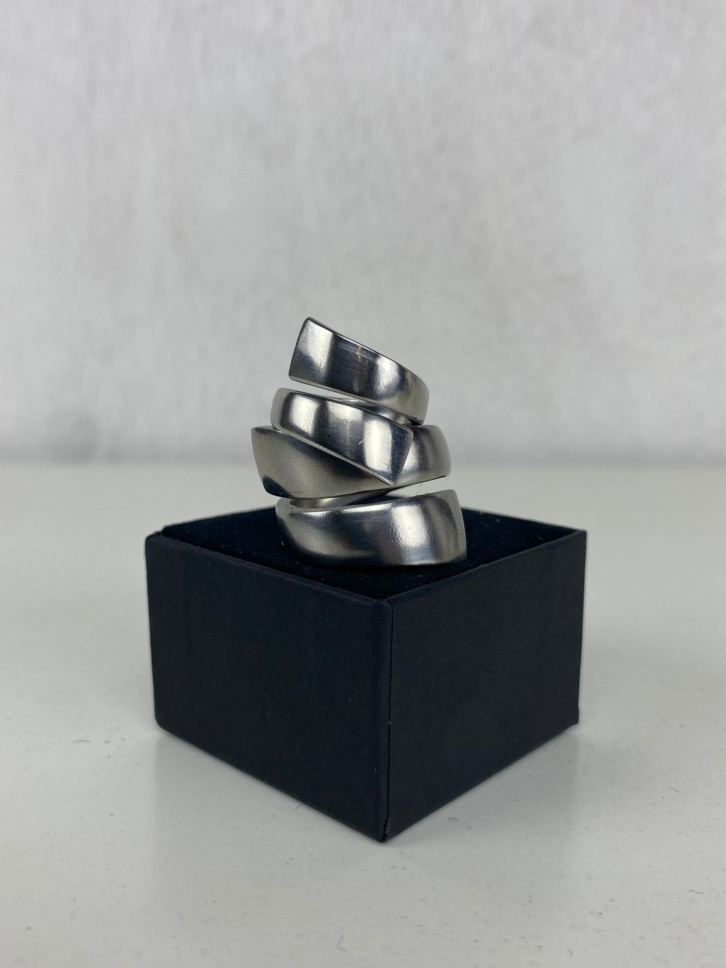 Handcrafted Stainless Steel Spoonring Set