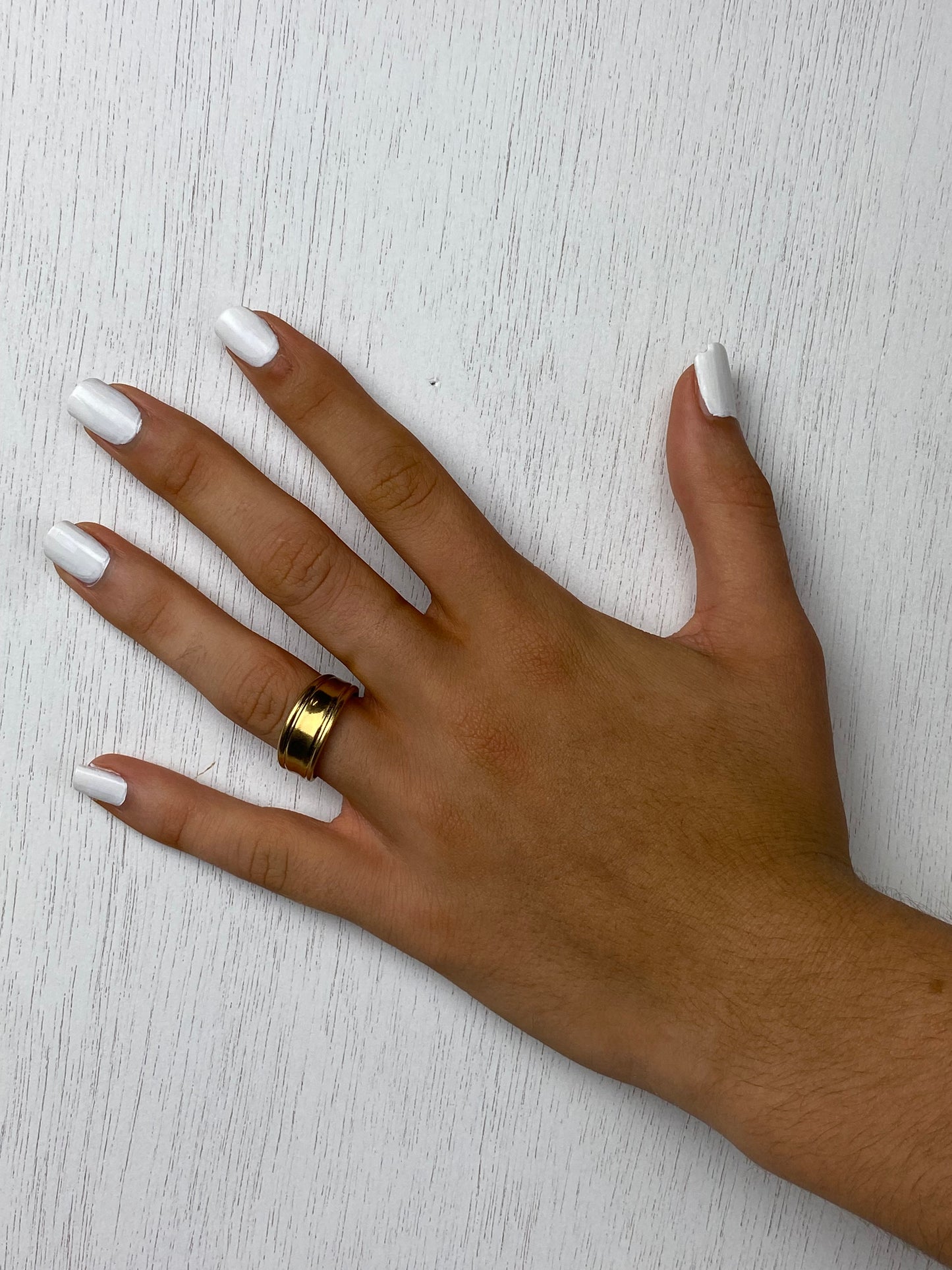 Handcrafted Gold-Plated Spoonring