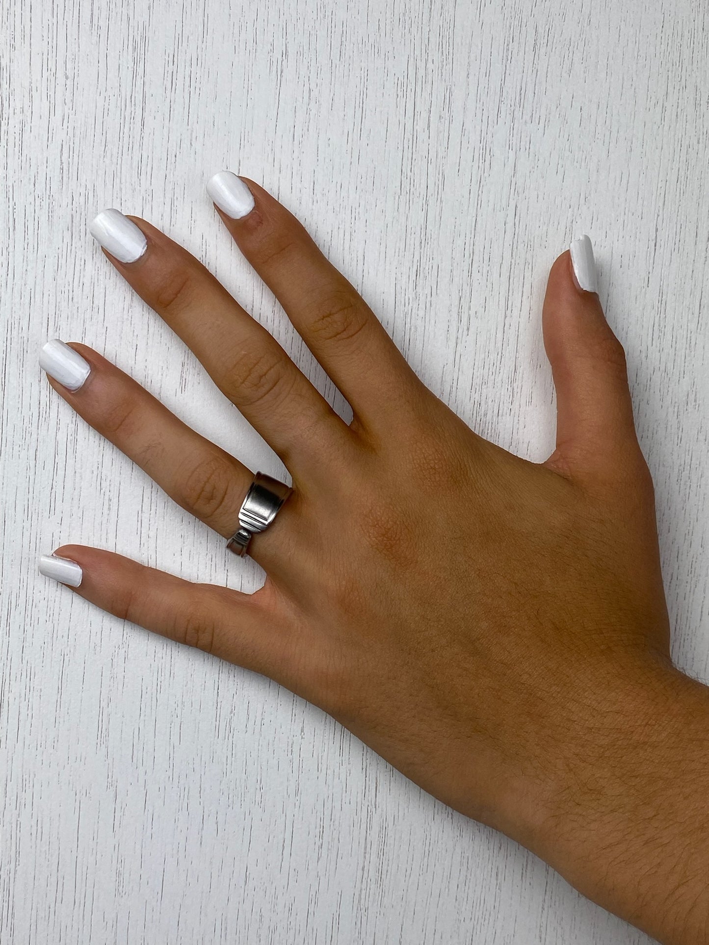 Handcrafted Stainless Steel Spoonring
