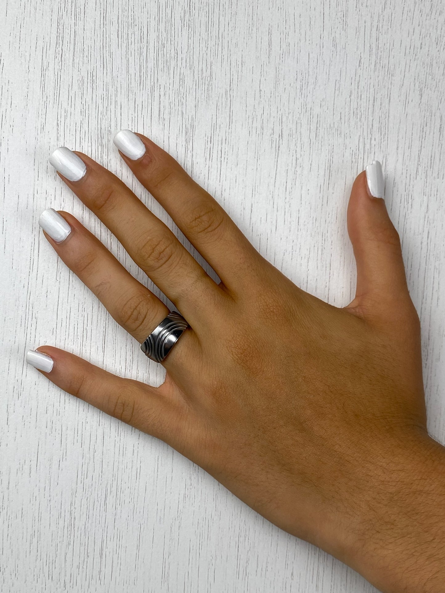 Handcrafted Stainless Steel Spoonring