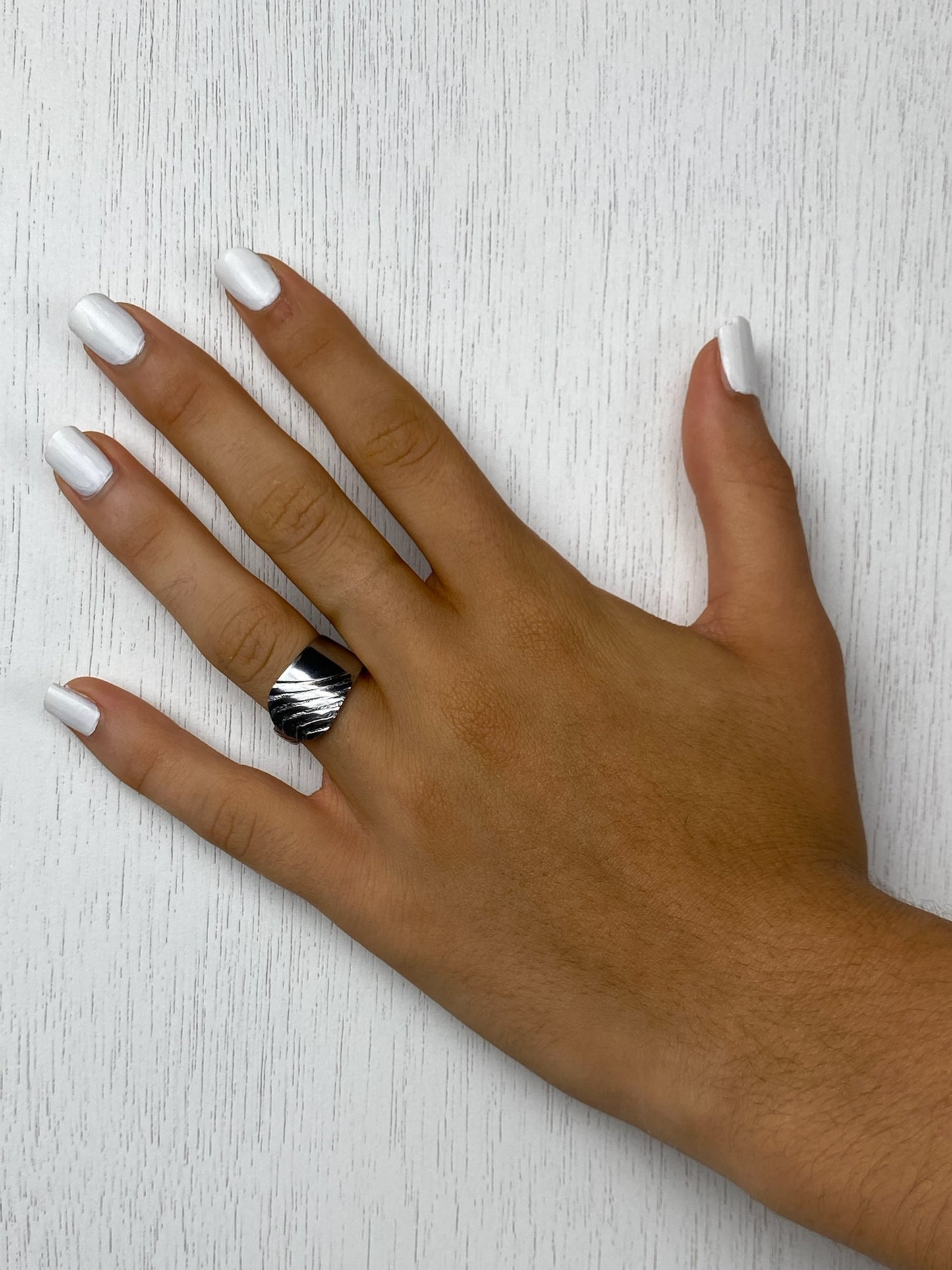 Handcrafted Stainless Steel Spoonring