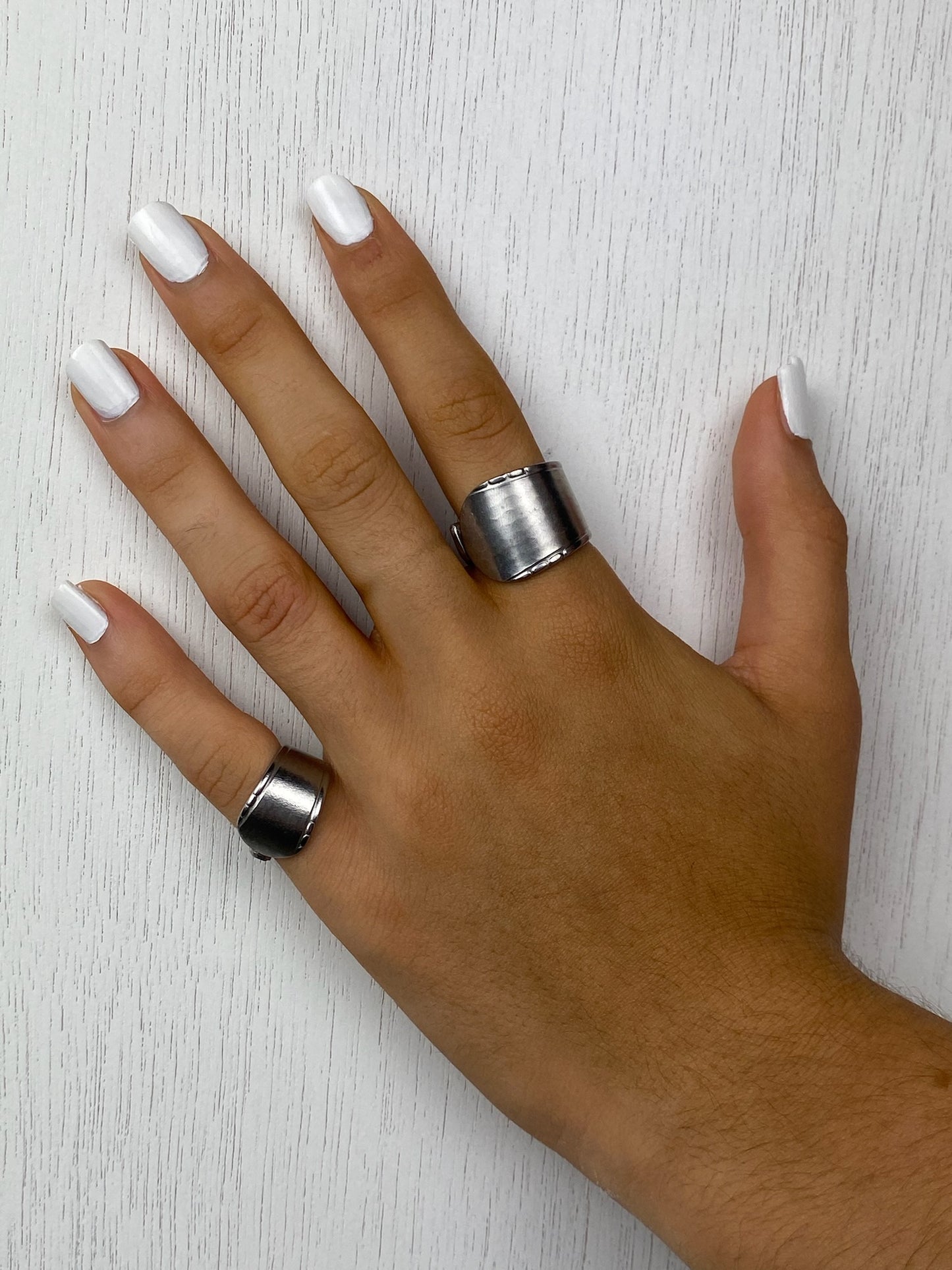 Handcrafted Stainless Steel Spoonring Set