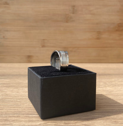 Handcrafted Vintage Spoon Ring - Stainless Steel | Osu