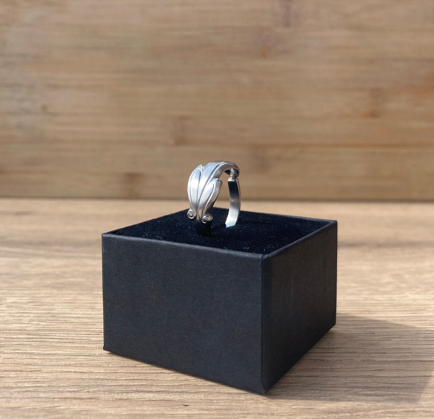 Handcrafted Vintage Spoon RIng - Stainless Steel | Yari
