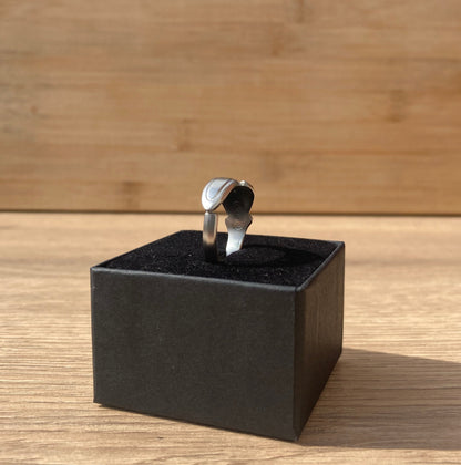 Handcrafted Vintage Spoon RIng - Stainless Steel | Yari