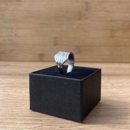 Handcrafted Vintage Spoon Ring - Stainless Steel | Toga