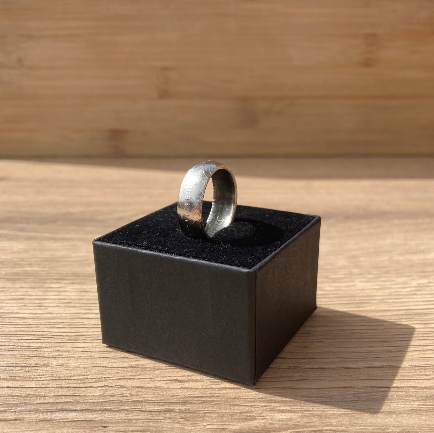 Vintage French Coin Ring | Hand-Forged from a 2 Franc coin