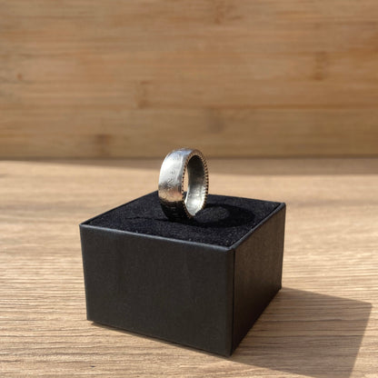 Vintage French Coin Ring | Hand-Forged from a 2 Franc coin