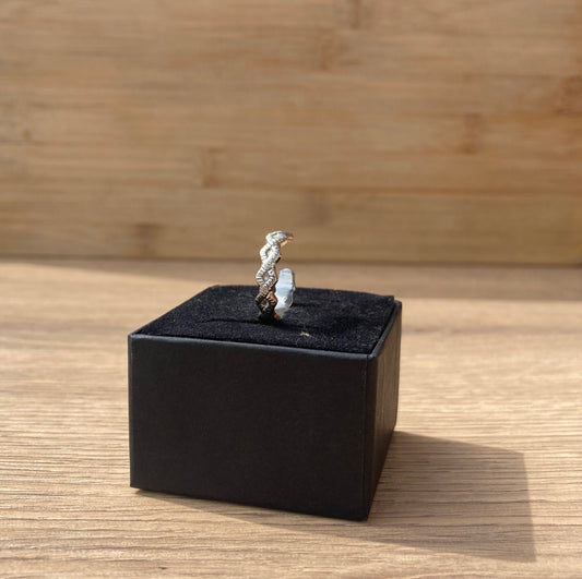 Handcrafted Vintage Spoon Ring - Stainless Steel | Muka