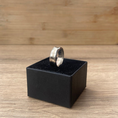 Vintage Dutch Coin Ring | Hand-Forged from a 1 guilder coin