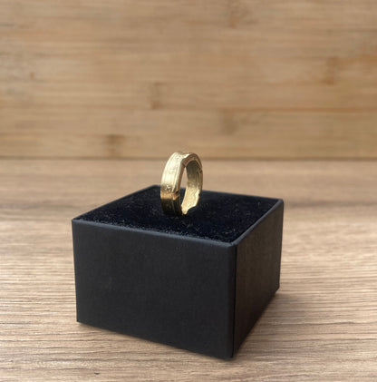 Vintage Coin Ring | Handforged from a European 20 cent coin